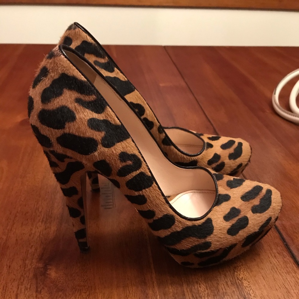 PRADA LEOPARD HEELS